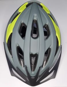 İmpact Vernion Işıklı Bisiklet Kaskı Füme-Lime -M Beden-