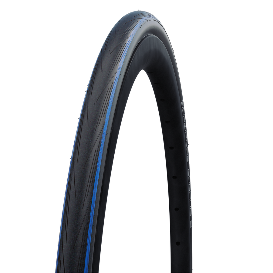 Schwalbe Lugano II 700x25 K-Guard Telli Dış Lastik Siyah/Mavi