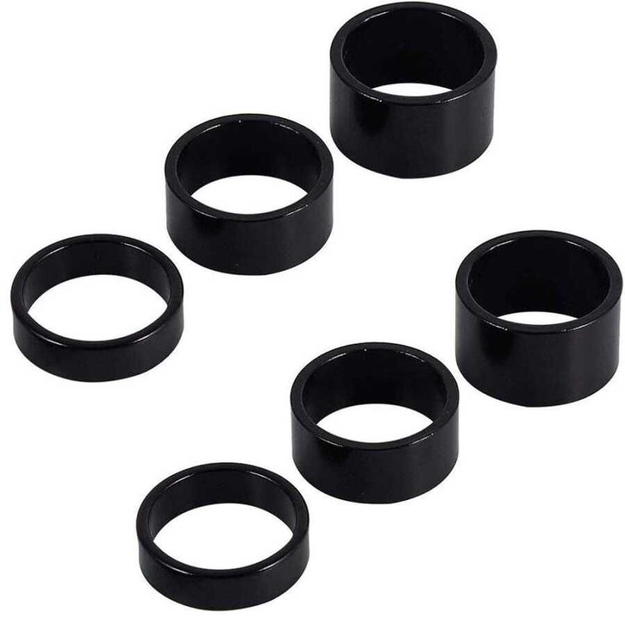 Spacer Seti Alüminyum 6lı Set Siyah