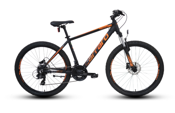 Carraro Force 600 Dağ Bisikleti 26 Jant -43cm- Antrasit-Turuncu