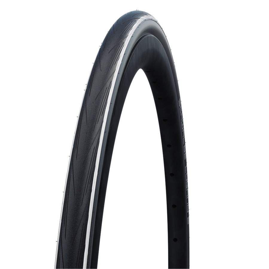 Schwalbe Lugano II 700x25 K-Guard Telli Dış Lastik Siyah/Beyaz