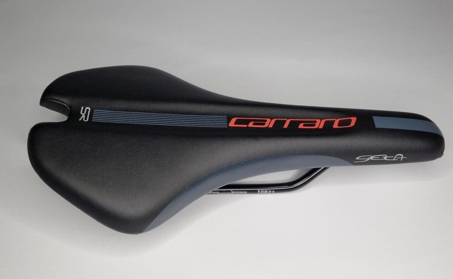 Selle Royal Seta Spor Sele Siyah-Kırmızı (Carraro)