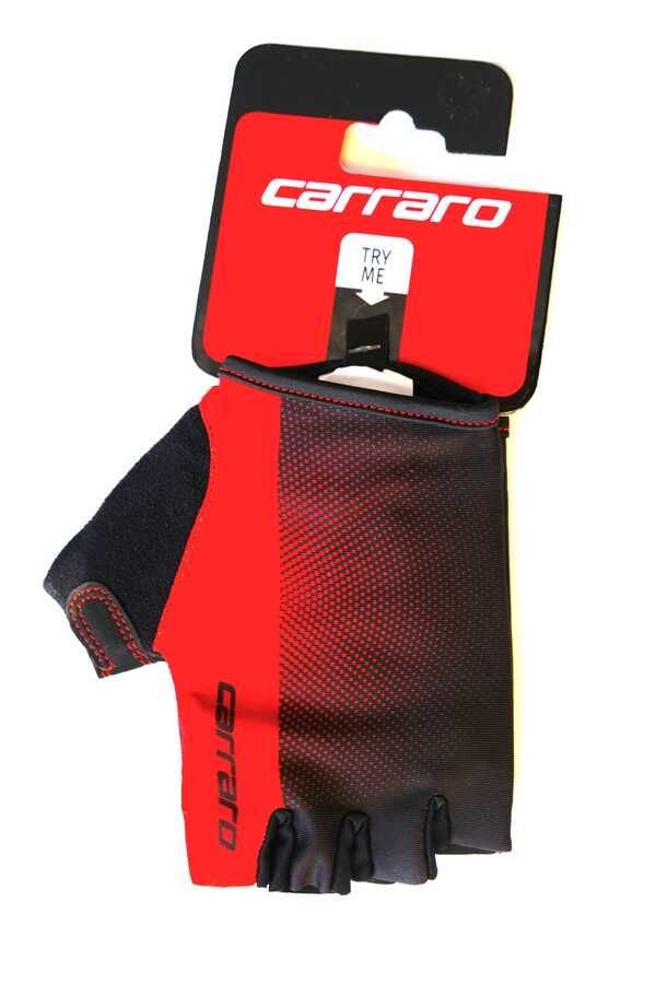 Carraro Kısa Parmak Eldiven Kırmızı -S Beden- CR-23042