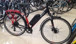 Carraro ELife 2.1 Elektrikli Şehir Bisikleti -47cm- Siyah-Kırmızı