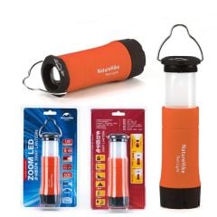 NatureHike Led Işıklı Çadır Lambası - Turuncu