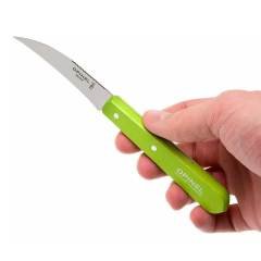 Opinel Essential No:114 Paslanmaz Çelik Sebze Bıçağı Yeşil