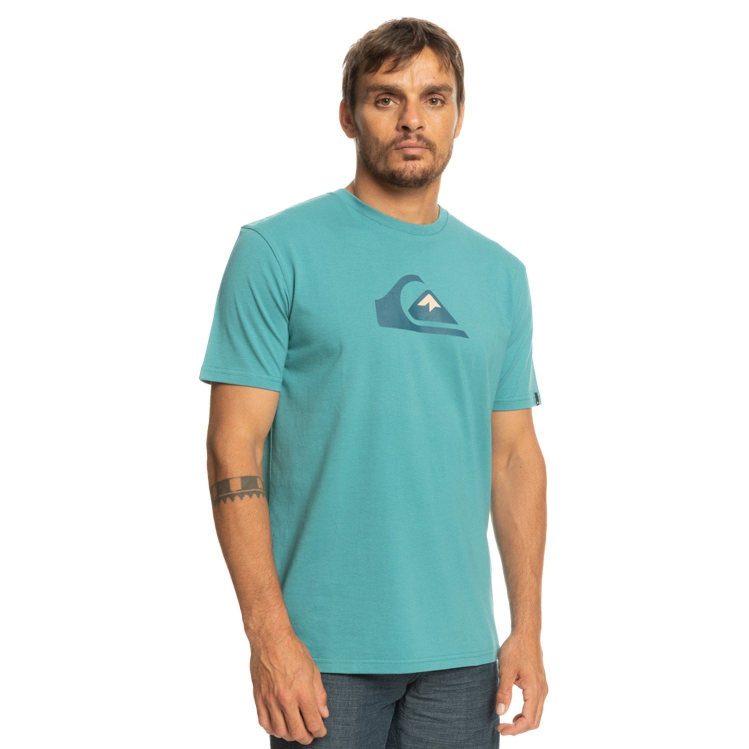 Quiksilver Comp Logo Erkek Tişört