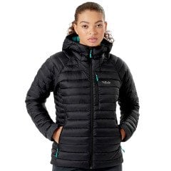 Rab Microlight Alpine Kaz Tüyü Kapüşonlu Kadın Ceket