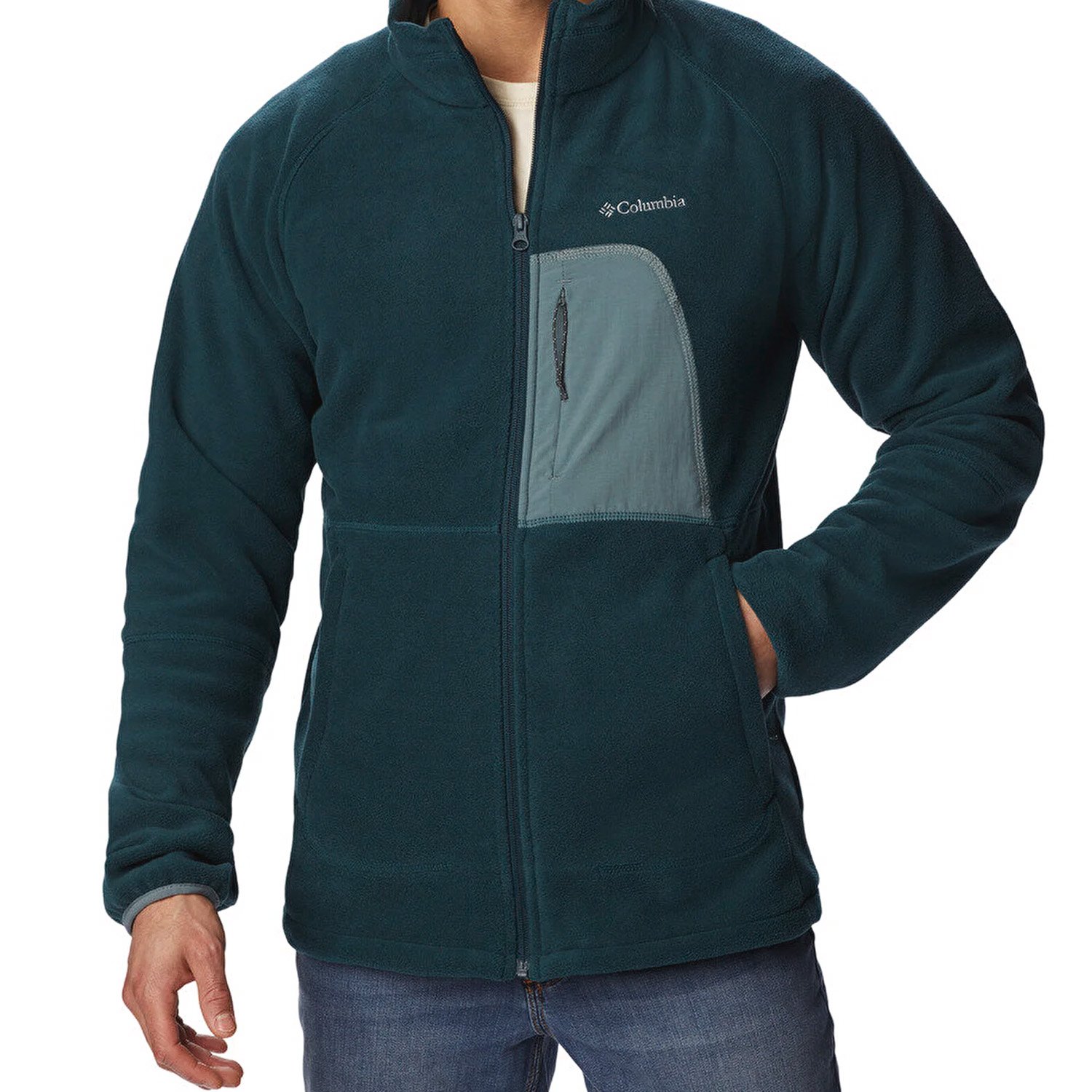 Columbia Rapid Expedition Fleece Erkek Tam Fermuarlı Polar