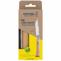 Opinel No 12 Tırtıklı Katlanır Bıçak