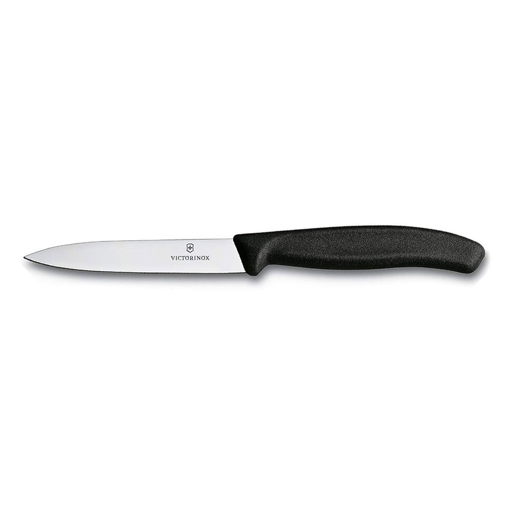 Victorinox Soyma Bıçağı 10 Cm Fibrox Siyah 6.7703