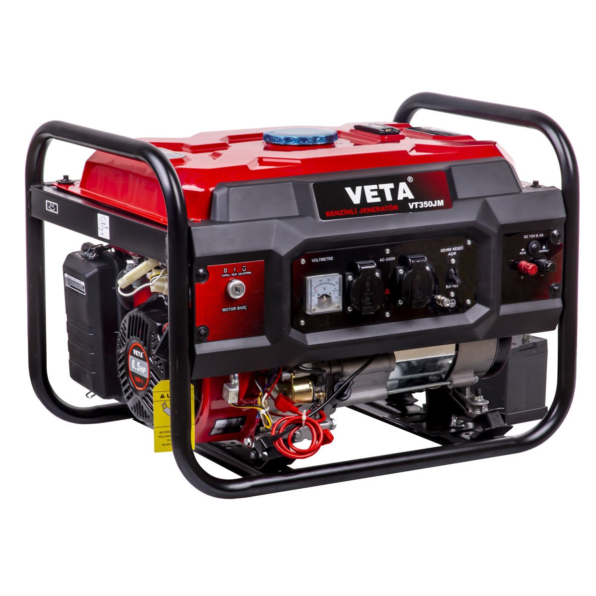 VETA VT350JM EUR5 Benzinli Jeneratör ip çekmeli