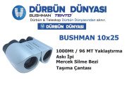 Bushman SAL 10x25 Kompakt Kaliteli Çift Gözlü Dürbün