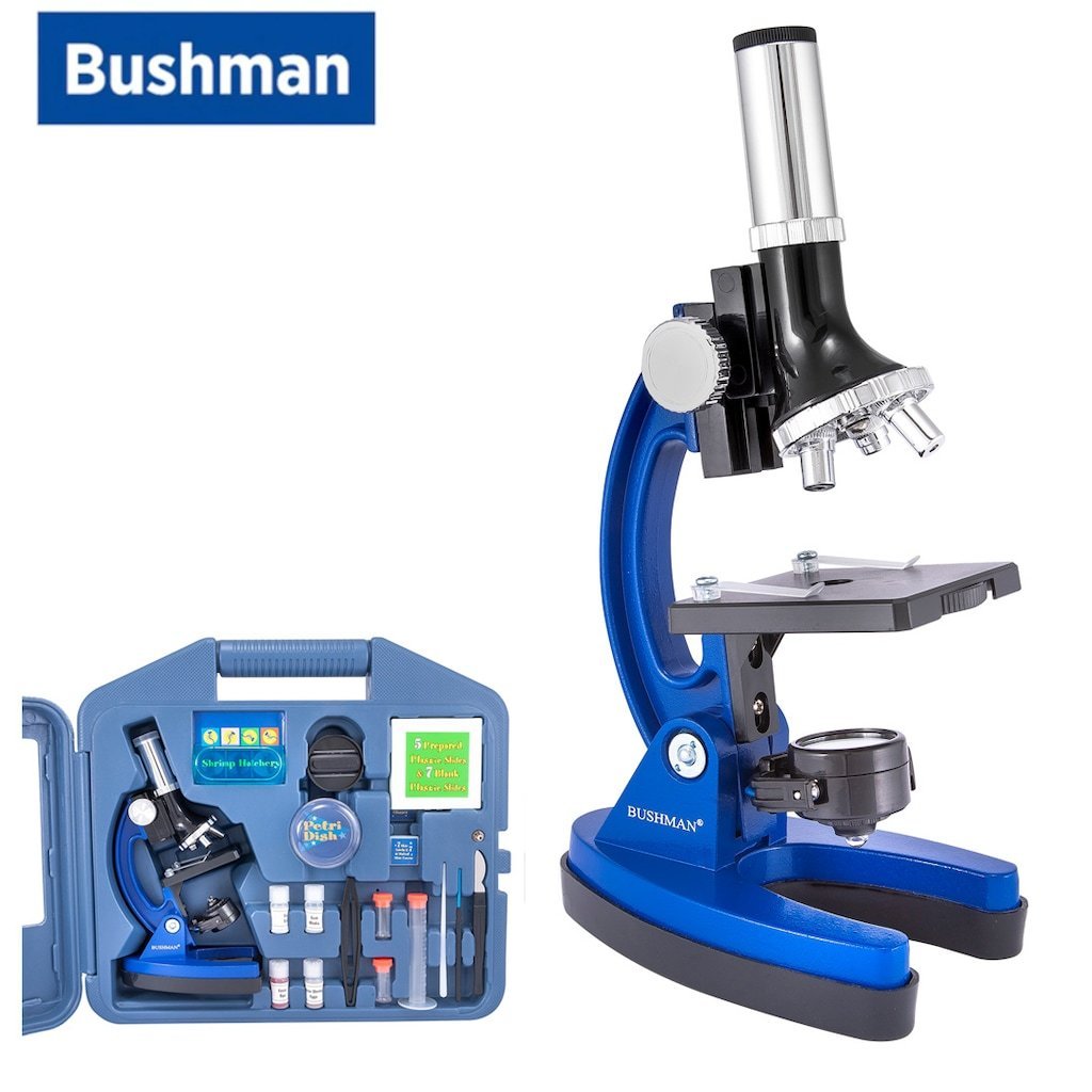Bushman Junior 1200x Lacivert Mikroskop