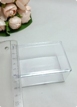 24 Lu Mini Boy Derin Kristal Kutu 6,5x9,5x5 Cm (Mika Pleksi Dikdörtgen)