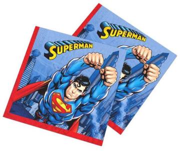 16 Lı Superman / Süpermen Kağıt Peçete