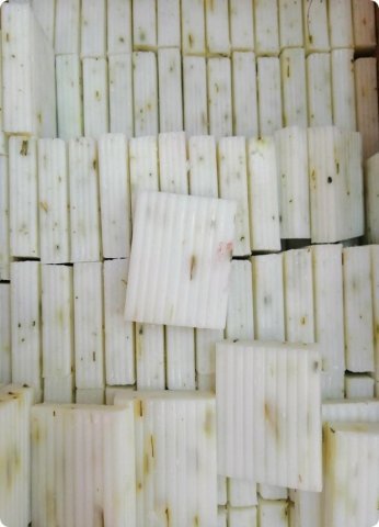 Lavanta Kokulu Dikdörtgen Beyaz Sabun (4,5x5,5x0,8cm)