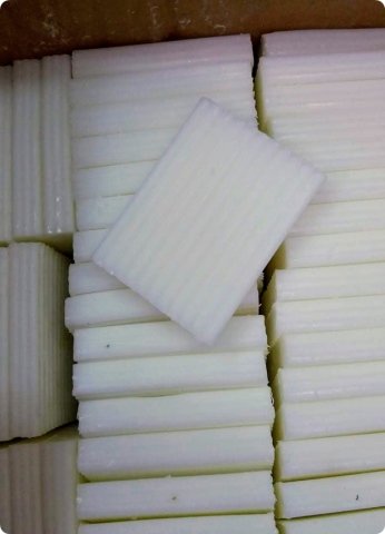 Lavanta Kokulu Dikdörtgen Beyaz Sabun(4,5x5,5x1cm)