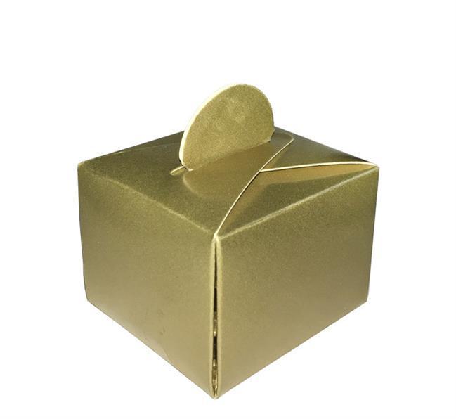 50 Li Karton Lokum Kutusu Altın / Gümüş
