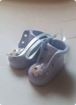 Porselen Balet Ayakkabı /Erkek Bebek Patik