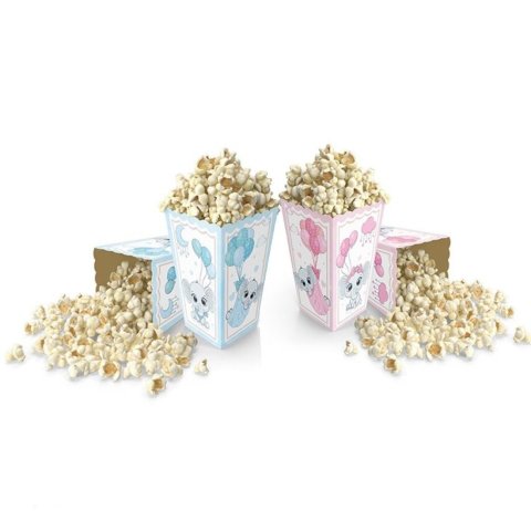 8 li Fil Figürlü Popcorn Kutusu