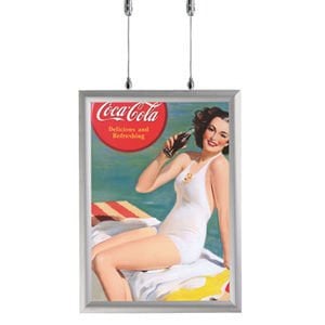 25mm çift taraflı askılı poster çerçeve