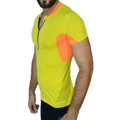 Asics MotionMuscle Fitness Koşu Outdoor Ferm Sarı Body Tişört