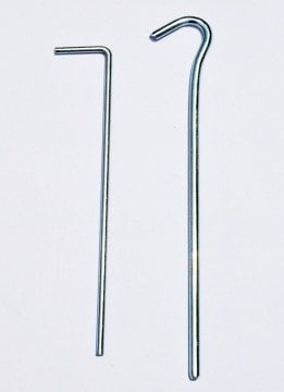 Bushlove Yüksek Dayanımlı 6'lı 20cm 5mm Kazık Çadır Tente Branda Kazığı