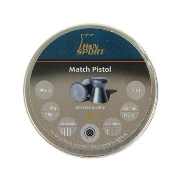 H&n Match Pistol 4.49 Lp Havalı Tabanca Saçma 500