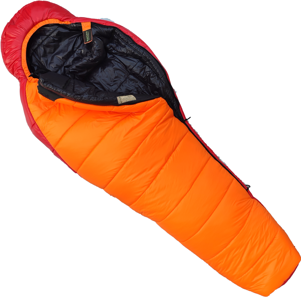 Bushlove Protect -42 Derece Extreme Ultralight Uyku Tulumu Kırmızı Turuncu