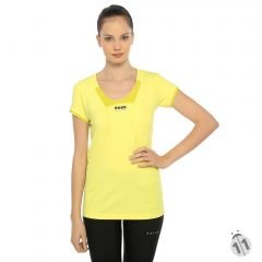 Gore-Tex Bayan Yellow ProDryFit Outdoor, Koşu, Fitness Tişört