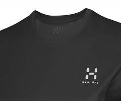 Haglöfs DryFit Performans Siyah Erkek T-shirt