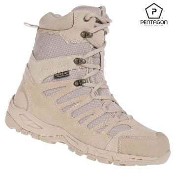 Pentagon Achilles 8'' Hi XTR Hydroguard Taktik Askeri Erkek Bot Desert