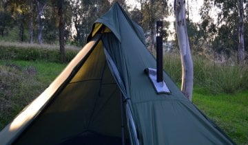 Bushlove Mega XL Hot Tent Teepee Soba Çıkışlı Çadır V2 Haki