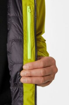 Helly Hansen HP Racing Lifaloft Hooded Jacket Erkek Ceket Bright Moss Yeşil HHA.30366.452