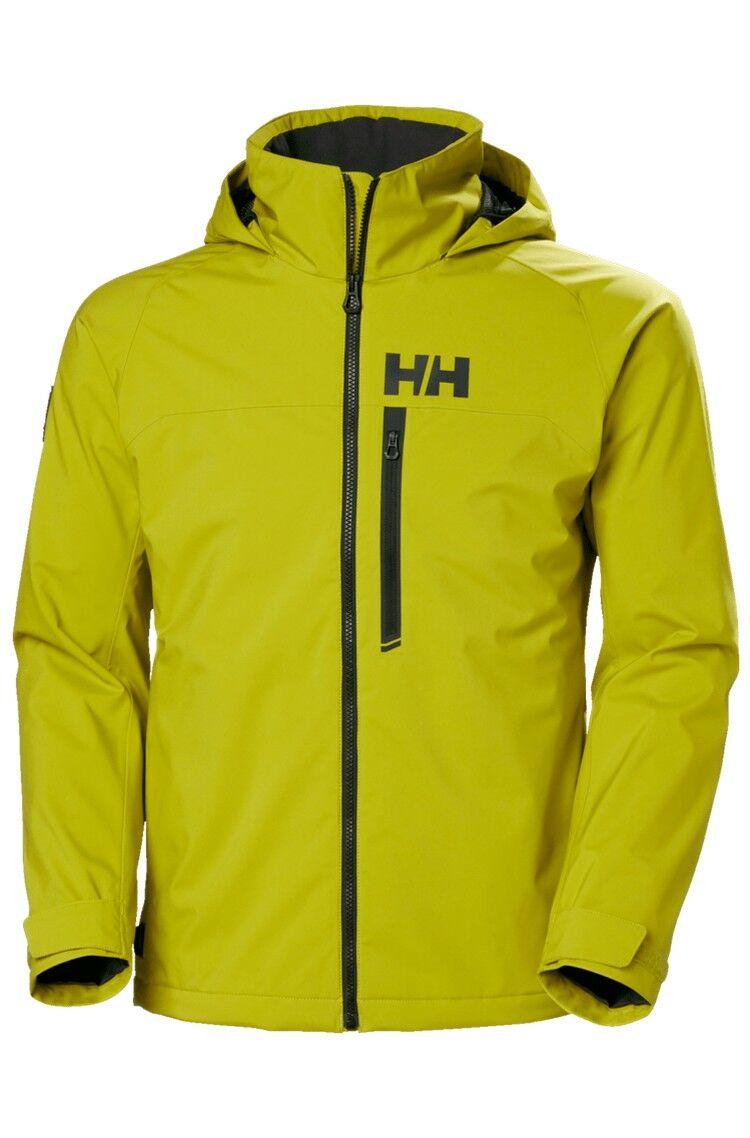 Helly Hansen HP Racing Lifaloft Hooded Jacket Erkek Ceket Bright Moss Yeşil HHA.30366.452