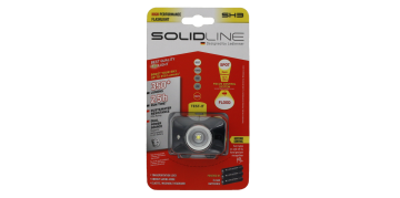 Solidline SH3 300 Lümen Hareket Sensörlü Zoomlu Kafa Feneri