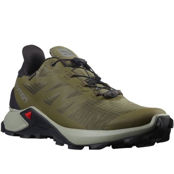 Salomon Supercross 3 Gore-Tex Erkek Outdoor Ayakkabı L41453900 Olive