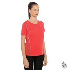 Falke Ergonomic DryFit Gözenekli Kırmızı Profesyonel Sporcu Tişört