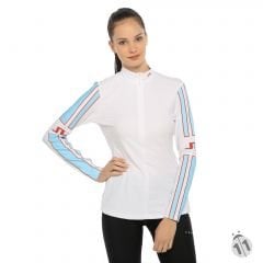 Lindeberg Bayan Beyaz ProDryFit Outdoor, Koşu, Fitness Tişört
