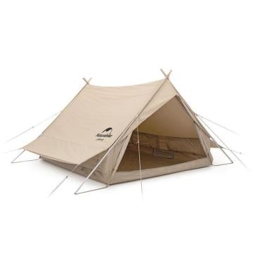 Naturehike Extend 4.8 Eaves Tower Pamuklu Aile Glamping Çadırı NH20ZP011