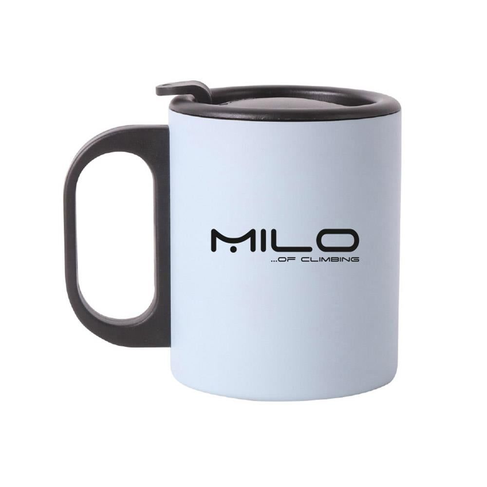 Milo Velka 18/8 Paslanmaz Çelik Mug-Bardak (L1406) Açık Mavi