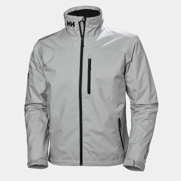 Helly Hansen Crew Midlayer Jacket Erkek Ceket Grey Fog