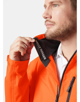 Helly Hansen Crew 2.0 Erkek Orta Katman Ceket Turuncu