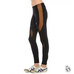 Asics Ergonomik DryFit Koşu Fitness Yoga Yürüyüş 4/4 Spor Taytı Siyah Turuncu