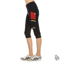 Gore-Tex Windstopper Siyah DryFit Koşu Fitness Yoga Yürüyüş 3/4 Spor Taytı
