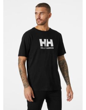 Helly Hansen Logo T-Shirt Siyah