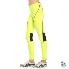Falke Ergonomik Sarı DryFit Koşu Fitness Yoga Yürüyüş 4/4 Spor Taytı