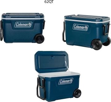 Coleman Xtreme Wheeled 62 QT Tekerlekli Soğutucu Buzluk 58.6 Lt