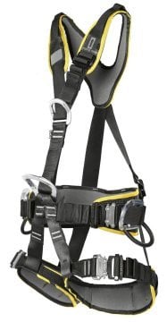 Profi Worker Speed III Full Body Harness Endüstriyel Black-Yellow